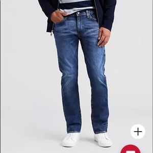 Men’s Levi’s dark wash jeans. Brand new.